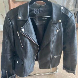 Vero Moda Black Faux Leather Combat Jacket